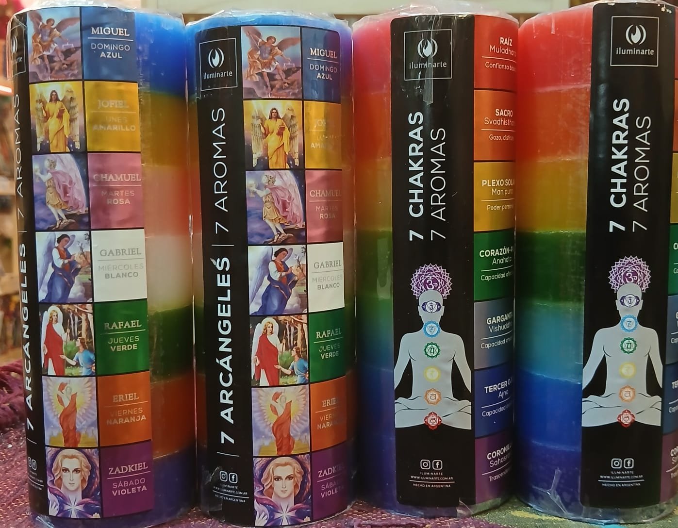 7 Arcángeles / 7 Chakras - 7 Aromas
